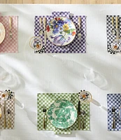 MacKenzie-Childs Check Cotton Placemats, Set of 4
