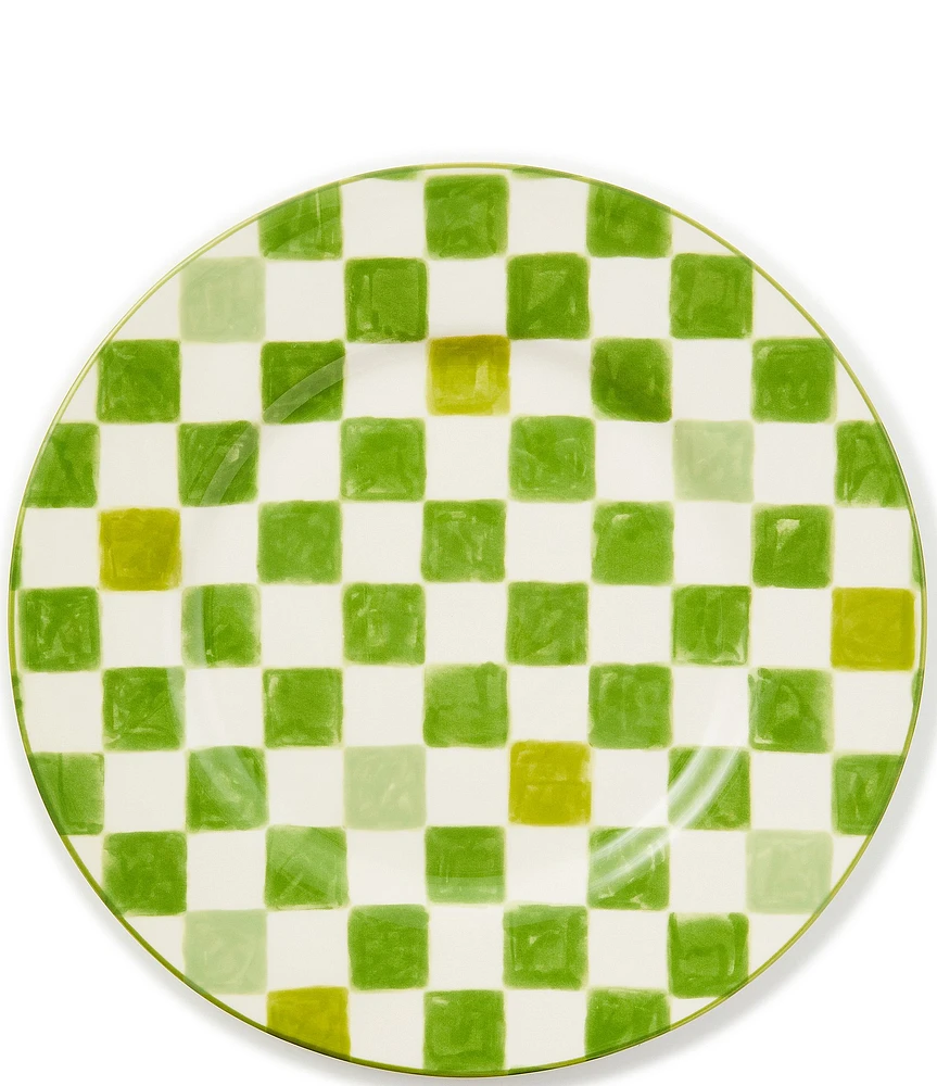 MacKenzie-Childs Check Dinner Plate