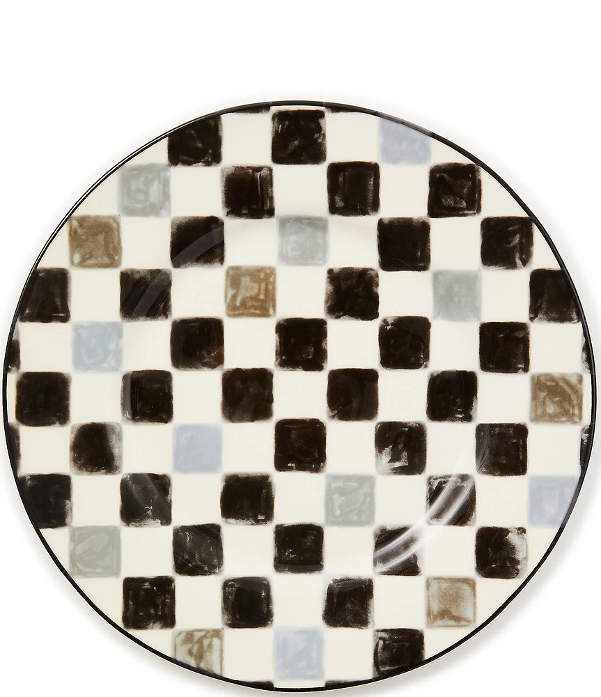 MacKenzie-Childs Check Dinner Plate