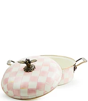 MacKenzie-Childs Check® Enamel 5-Quart Covered Casserole