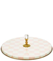 MacKenzie-Childs Check Enamel Cheese Course Serving Board