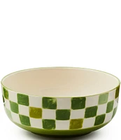 MacKenzie-Childs Check Serving Bowl
