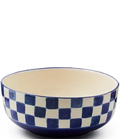 MacKenzie-Childs Check Serving Bowl