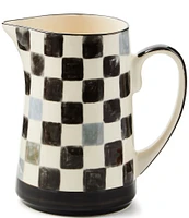 MacKenzie-Childs Check Stoneware Pitcher, 1.75 Qt.