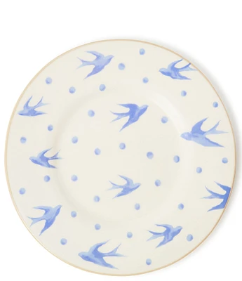 MacKenzie-Childs Cloud Watching Salad/Dessert Plate