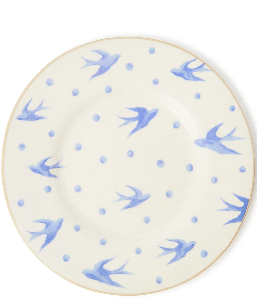 MacKenzie-Childs Cloud Watching Salad/Dessert Plate