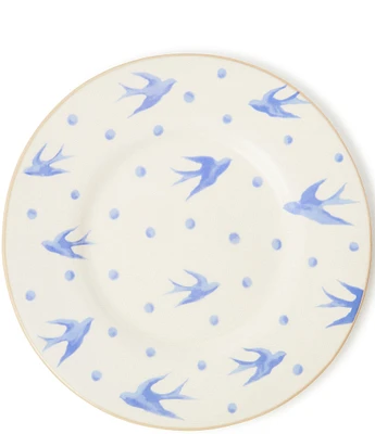 MacKenzie-Childs Cloud Watching Salad/Dessert Plate