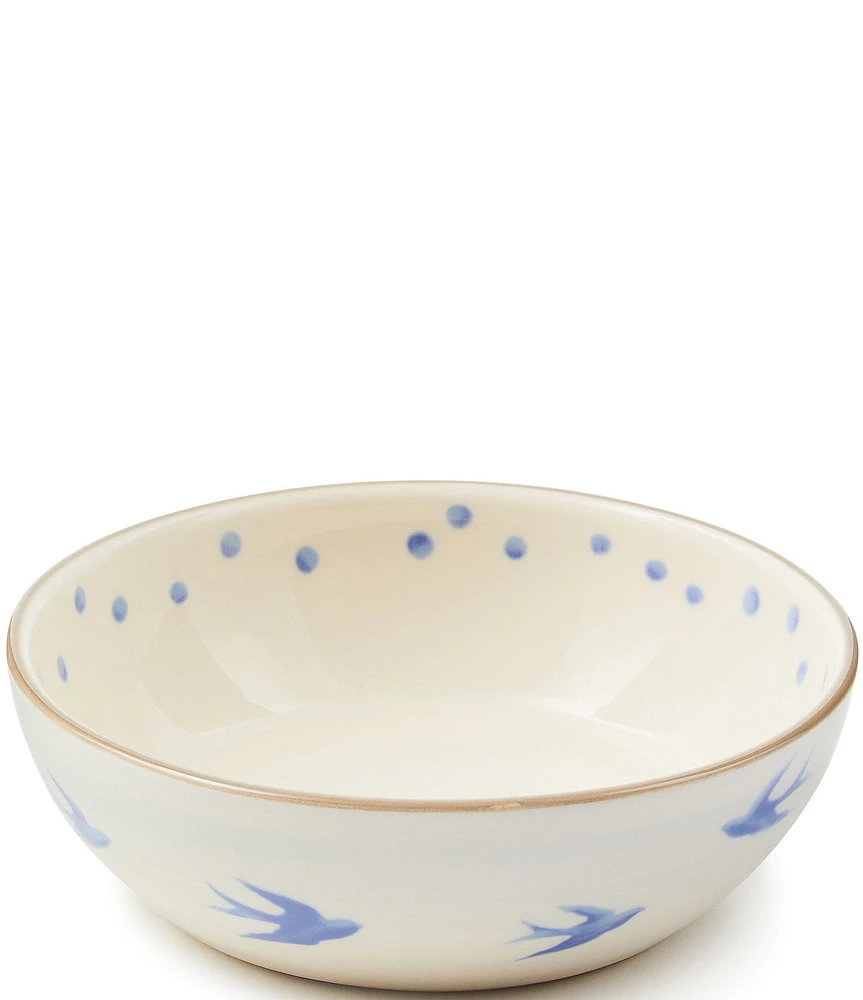 MacKenzie-Childs Cloud Watching Serving Bowl