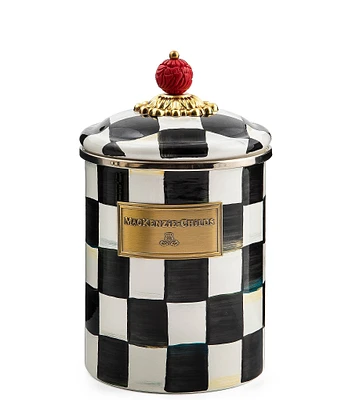 MacKenzie-Childs Courtly Check® Canister