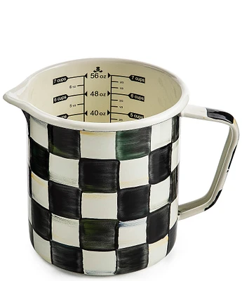 MacKenzie-Childs Courtly Check® Enamel 7 Cup Measuring Cup