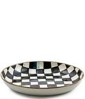 MacKenzie-Childs Check Enamel Abundant Bowl