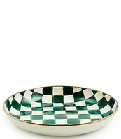 MacKenzie-Childs Check Enamel Abundant Bowl