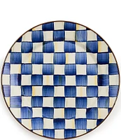 MacKenzie-Childs Check Enamel Charger Plate