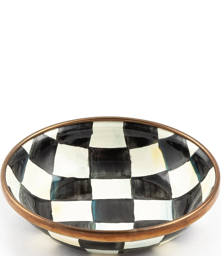 MacKenzie-Childs Courtly Check® Enamel Dip Bowl