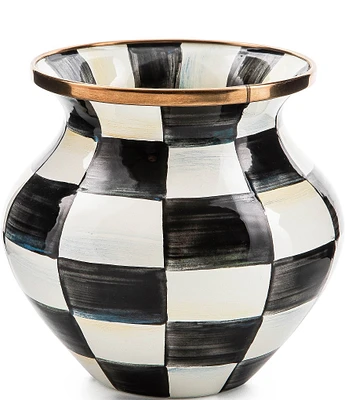 MacKenzie-Childs Courtly Check® Enamel Vase