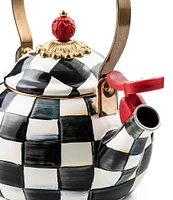 MacKenzie-Childs Courtly Check® Enamel Whistling Tea Kettle