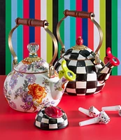 MacKenzie-Childs Courtly Check® Enamel Whistling Tea Kettle