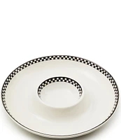 MacKenzie-Childs Courtly Check® Everyday Chip & Dip Server