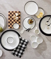 MacKenzie-Childs Courtly Check® Everyday Chip & Dip Server