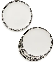 MacKenzie-Childs Courtly Check® Everyday Dinner Plates, Set of 4
