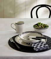 MacKenzie-Childs Courtly Check® Everyday Pasta Bowls, Set of 4