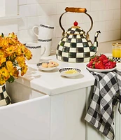 MacKenzie-Childs Courtly Check® Everyday Small Plates, Set of 4