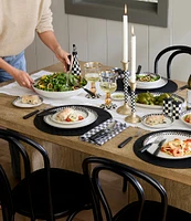 MacKenzie-Childs Courtly Check® Everyday Small Plates, Set of 4