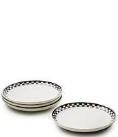 MacKenzie-Childs Courtly Check® Everyday Small Plates, Set of 4
