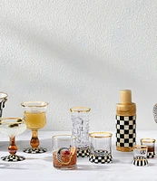 MacKenzie-Childs Check® Shot Glass