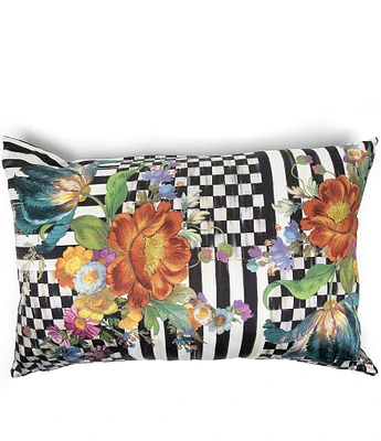 MacKenzie-Childs Courtly Flower Market Lumbar Pillow