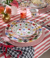 MacKenzie-Childs Day At The Fair Dinner Plate