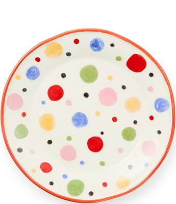 MacKenzie-Childs Day at the Fair Salad/Dessert Plate