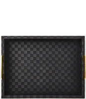 MacKenzie-Childs Embossed Faux Leather Decorative Tray