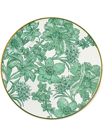 MacKenzie-Childs English Garden Enamel Salad/Dessert Plate