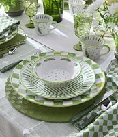 MacKenzie-Childs Fern Forest Dinner Plate