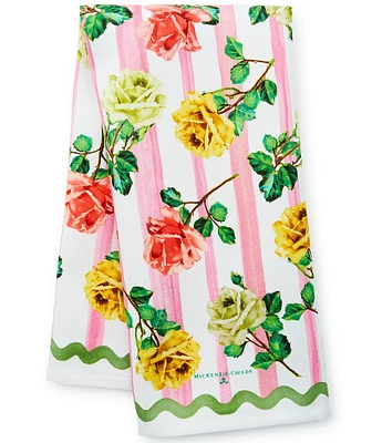 MacKenzie-Childs Garden Gala Print Dish Towel