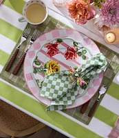 MacKenzie-Childs Garden Gala Scalloped Dinner Plate