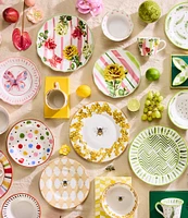 MacKenzie-Childs Garden Gala Scalloped Dinner Plate