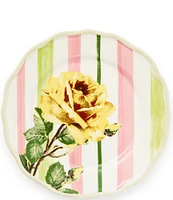 MacKenzie-Childs Garden Gala Scalloped Salad/Dessert Plate