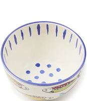 MacKenzie-Childs Go Fish Serving Bowl