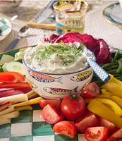 MacKenzie-Childs Go Fish Serving Bowl