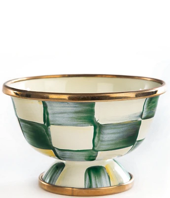 MacKenzie-Childs Check Enamel Little Sugar Bowl