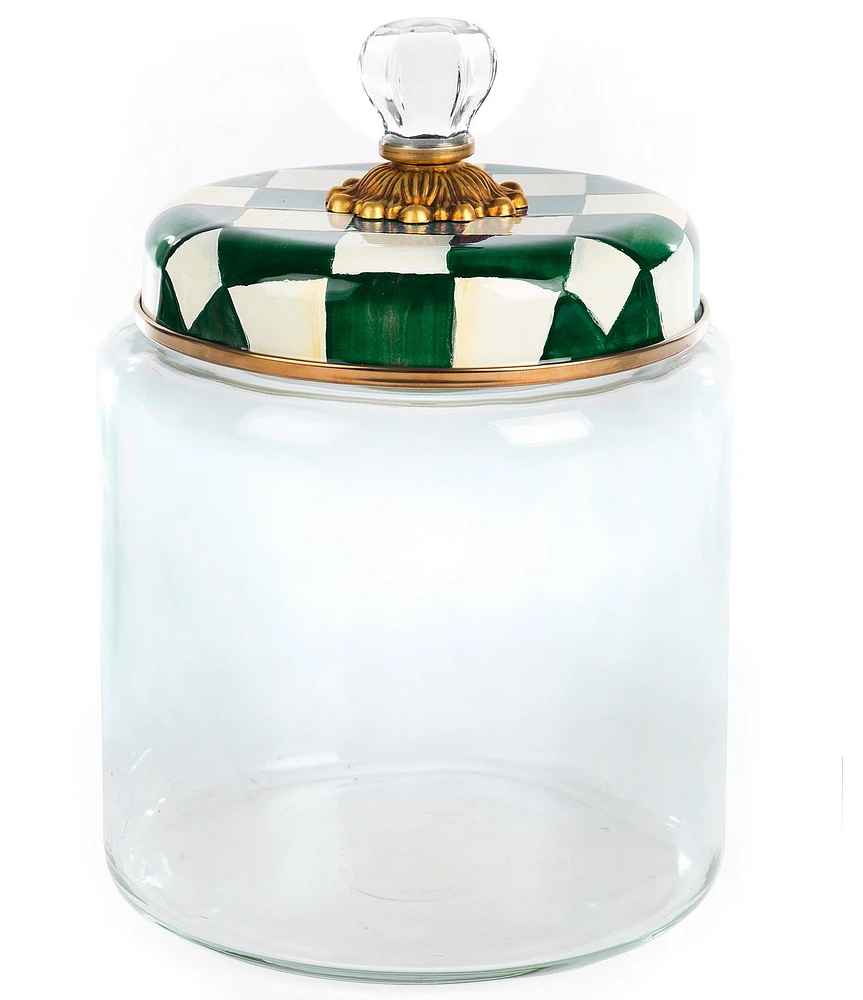 MacKenzie-Childs Check Kitchen Canister