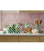 MacKenzie-Childs Check Kitchen Canister