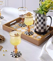 MacKenzie-Childs Queen Bee Wood Serving Tray with Handles