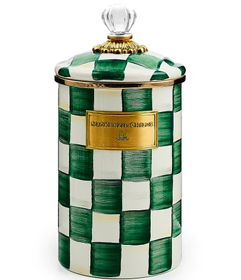 MacKenzie-Childs Check Canister