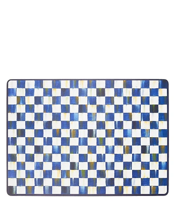 MacKenzie-Childs Check Cork Back Placemats, Set of 4