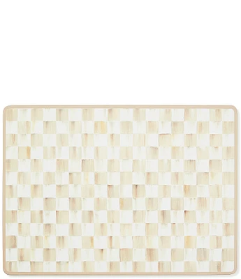 MacKenzie-Childs Check Cork Back Placemats, Set of 4