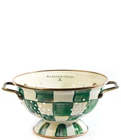 MacKenzie-Childs Check Enamel Colander