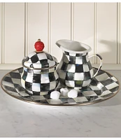 MacKenzie-Childs Check Enamel Creamer